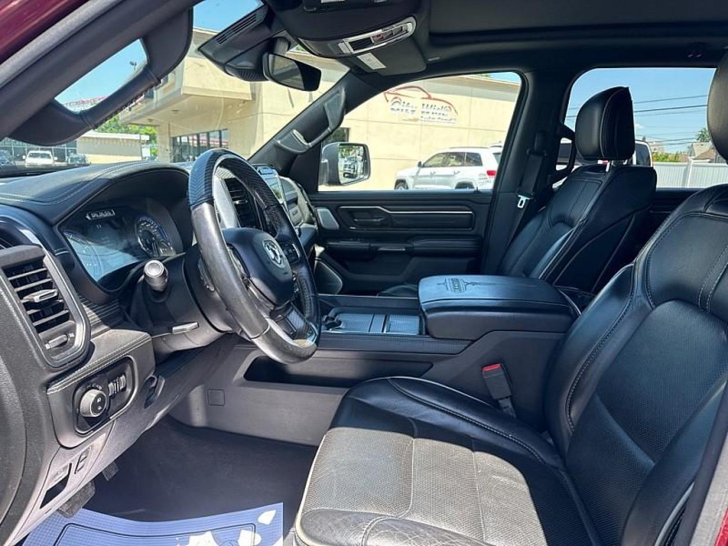 2020 RED /BLACK RAM 1500 Limited Crew Cab SWB 4WD (1C6SRFHM3LN) with an 3.0L V6 DOHC 24V TURBO DIESEL engine, 8A transmission, located at 3304 Woodville Road, Northwood, OH, 43619, (419) 210-8019, 41.612694, -83.480743 - Your #1 Destination for Auto Loans and mdash;No Matter Your Credit!At our dealership, we believe everyone deserves the opportunity to drive their dream car and mdash;whether you have good credit, bad credit, or no credit at all. With a wide selection of hundreds of cars, trucks, and SUVs, you'll fin - Photo#9