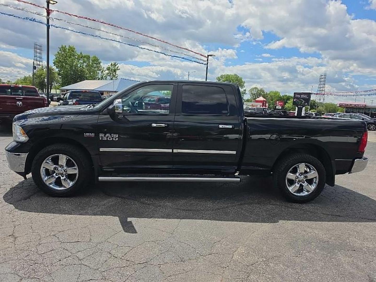 2017 GREEN RAM 1500 SLT Crew Cab LWB 4WD (1C6RR7TT3HS) with an 5.7L V8 OHV 16V engine, 8A transmission, located at 3304 Woodville Road, Northwood, OH, 43619, (419) 210-8019, 41.612694, -83.480743 - Your #1 Destination for Auto Loans and mdash;No Matter Your Credit!At our dealership, we believe everyone deserves the opportunity to drive their dream car and mdash;whether you have good credit, bad credit, or no credit at all. With a wide selection of hundreds of cars, trucks, and SUVs, you'll fin - Photo#3