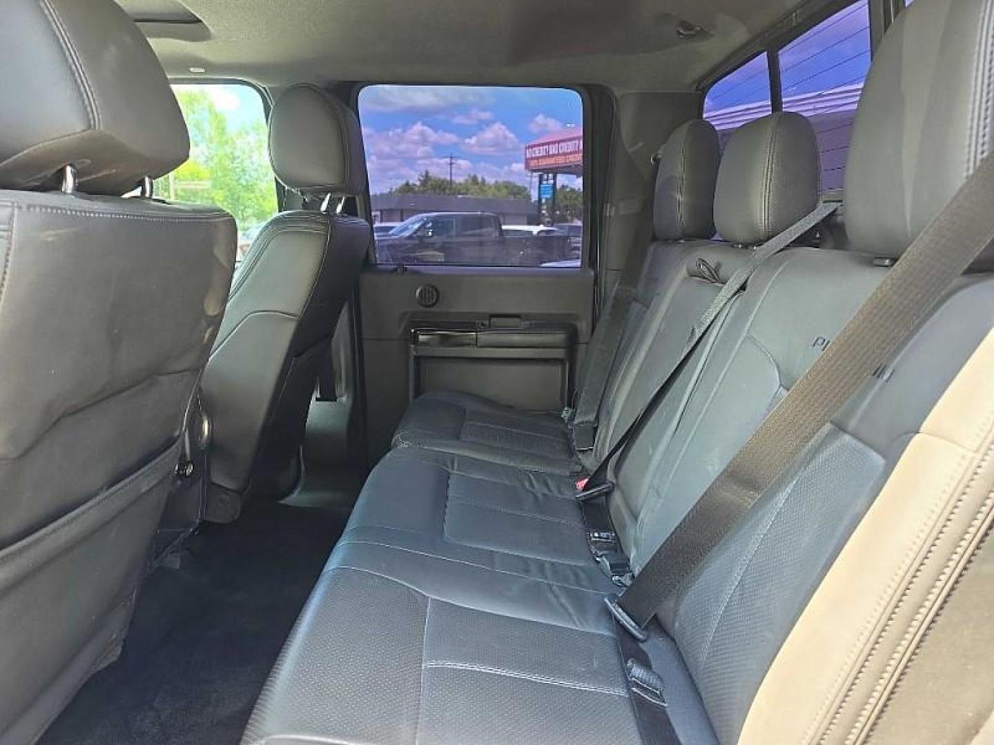 2015 BLACK /BLACK Ford F-350 SD King Ranch Crew Cab 4WD (1FT8W3BT6FE) with an 6.7L V8 OHV 16V DIESEL engine, 6-Speed Automatic transmission, located at 3304 Woodville Road, Northwood, OH, 43619, (419) 210-8019, 41.612694, -83.480743 - Your #1 Destination for Auto Loans and mdash;No Matter Your Credit!At our dealership, we believe everyone deserves the opportunity to drive their dream car and mdash;whether you have good credit, bad credit, or no credit at all. With a wide selection of hundreds of cars, trucks, and SUVs, you'll fin- Photo#12