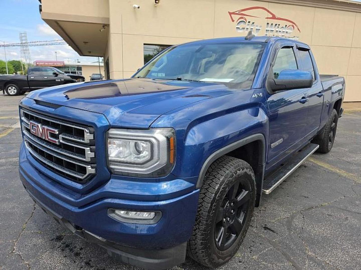 2016 BLUE /BLACK GMC Sierra 1500 Base Double Cab 4WD (1GTV2LEC7GZ) with an 5.3L V8 OHV 16V engine, 6A transmission, located at 3304 Woodville Road, Northwood, OH, 43619, (419) 210-8019, 41.612694, -83.480743 - Your #1 Destination for Auto Loans and mdash;No Matter Your Credit!At our dealership, we believe everyone deserves the opportunity to drive their dream car and mdash;whether you have good credit, bad credit, or no credit at all. With a wide selection of hundreds of cars, trucks, and SUVs, you'll fin - Photo#0