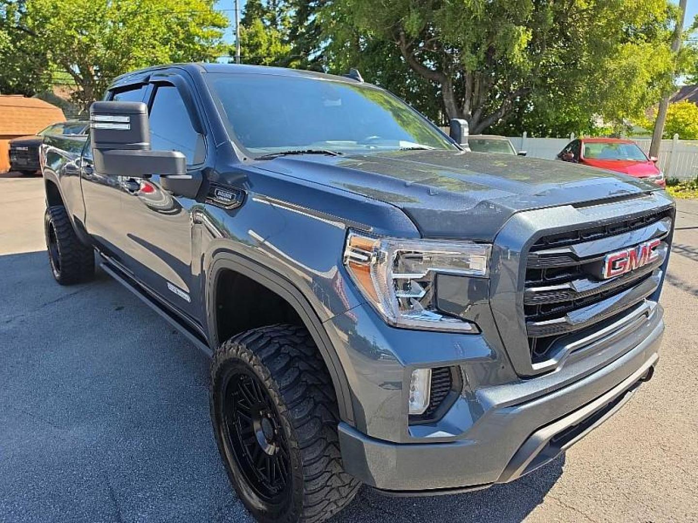 2021 GRAY /BLACK GMC Sierra 1500 Elevation Crew Cab Short Box 4WD (1GTU9CET3MZ) with an 3.0L L6 DOHC 24V DIESEL engine, 6A transmission, located at 3304 Woodville Road, Northwood, OH, 43619, (419) 210-8019, 41.612694, -83.480743 - Your #1 Destination for Auto Loans and mdash;No Matter Your Credit!At our dealership, we believe everyone deserves the opportunity to drive their dream car and mdash;whether you have good credit, bad credit, or no credit at all. With a wide selection of hundreds of cars, trucks, and SUVs, you'll fin- Photo#6