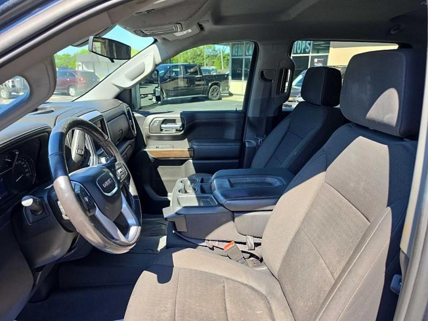 2021 GRAY /BLACK GMC Sierra 1500 Elevation Crew Cab Short Box 4WD (1GTU9CET3MZ) with an 3.0L L6 DOHC 24V DIESEL engine, 6A transmission, located at 3304 Woodville Road, Northwood, OH, 43619, (419) 210-8019, 41.612694, -83.480743 - Your #1 Destination for Auto Loans and mdash;No Matter Your Credit!At our dealership, we believe everyone deserves the opportunity to drive their dream car and mdash;whether you have good credit, bad credit, or no credit at all. With a wide selection of hundreds of cars, trucks, and SUVs, you'll fin- Photo#9