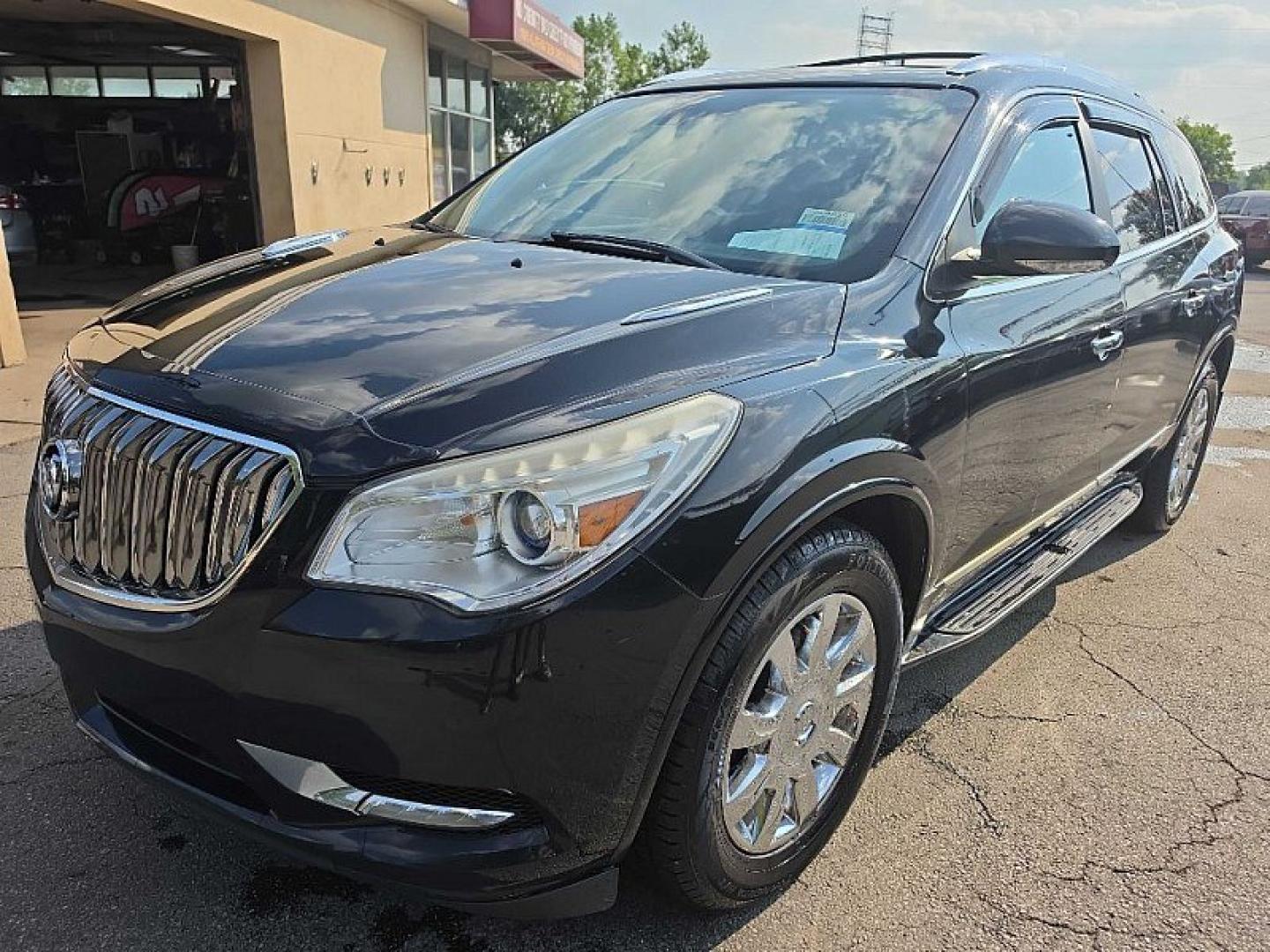 2016 BLACK /BLACK Buick Enclave Premium AWD (5GAKVCKD9GJ) with an 3.6L V6 DOHC 24V engine, 6A transmission, located at 3304 Woodville Road, Northwood, OH, 43619, (419) 210-8019, 41.612694, -83.480743 - Your #1 Destination for Auto Loans and mdash;No Matter Your Credit!At our dealership, we believe everyone deserves the opportunity to drive their dream car and mdash;whether you have good credit, bad credit, or no credit at all. With a wide selection of hundreds of cars, trucks, and SUVs, you'll fin- Photo#0