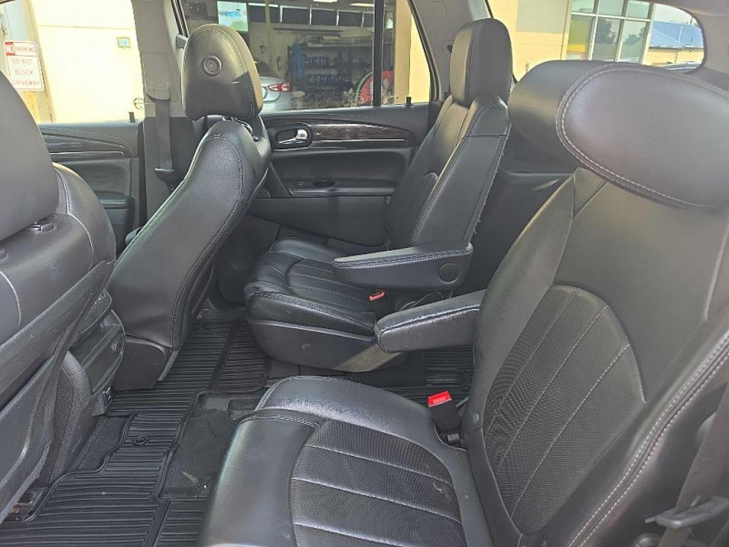 2016 BLACK /BLACK Buick Enclave Premium AWD (5GAKVCKD9GJ) with an 3.6L V6 DOHC 24V engine, 6A transmission, located at 3304 Woodville Road, Northwood, OH, 43619, (419) 210-8019, 41.612694, -83.480743 - Your #1 Destination for Auto Loans and mdash;No Matter Your Credit!At our dealership, we believe everyone deserves the opportunity to drive their dream car and mdash;whether you have good credit, bad credit, or no credit at all. With a wide selection of hundreds of cars, trucks, and SUVs, you'll fin- Photo#12