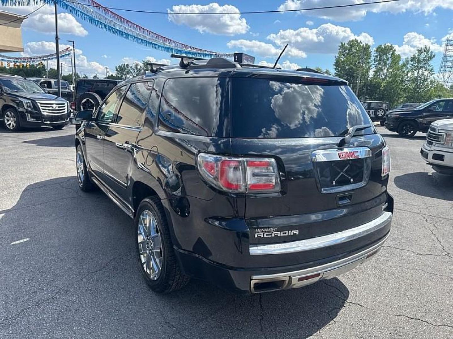 2015 BLACK /BLACK GMC Acadia Denali AWD (1GKKVTKD9FJ) with an 3.6L V6 DOHC 24V engine, 6-Speed Automatic transmission, located at 3304 Woodville Road, Northwood, OH, 43619, (419) 210-8019, 41.612694, -83.480743 - Your #1 Destination for Auto Loans and mdash;No Matter Your Credit!At our dealership, we believe everyone deserves the opportunity to drive their dream car and mdash;whether you have good credit, bad credit, or no credit at all. With a wide selection of hundreds of cars, trucks, and SUVs, you'll fin - Photo#2
