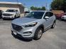 2017 SILVER /GRAY Hyundai Tucson SE w/Preferred Package AWD (KM8J3CA46HU) with an 2.0L L4 DOHC 16V engine, 6A transmission, located at 3304 Woodville Road, Northwood, OH, 43619, (419) 210-8019, 41.612694, -83.480743- Photo#0