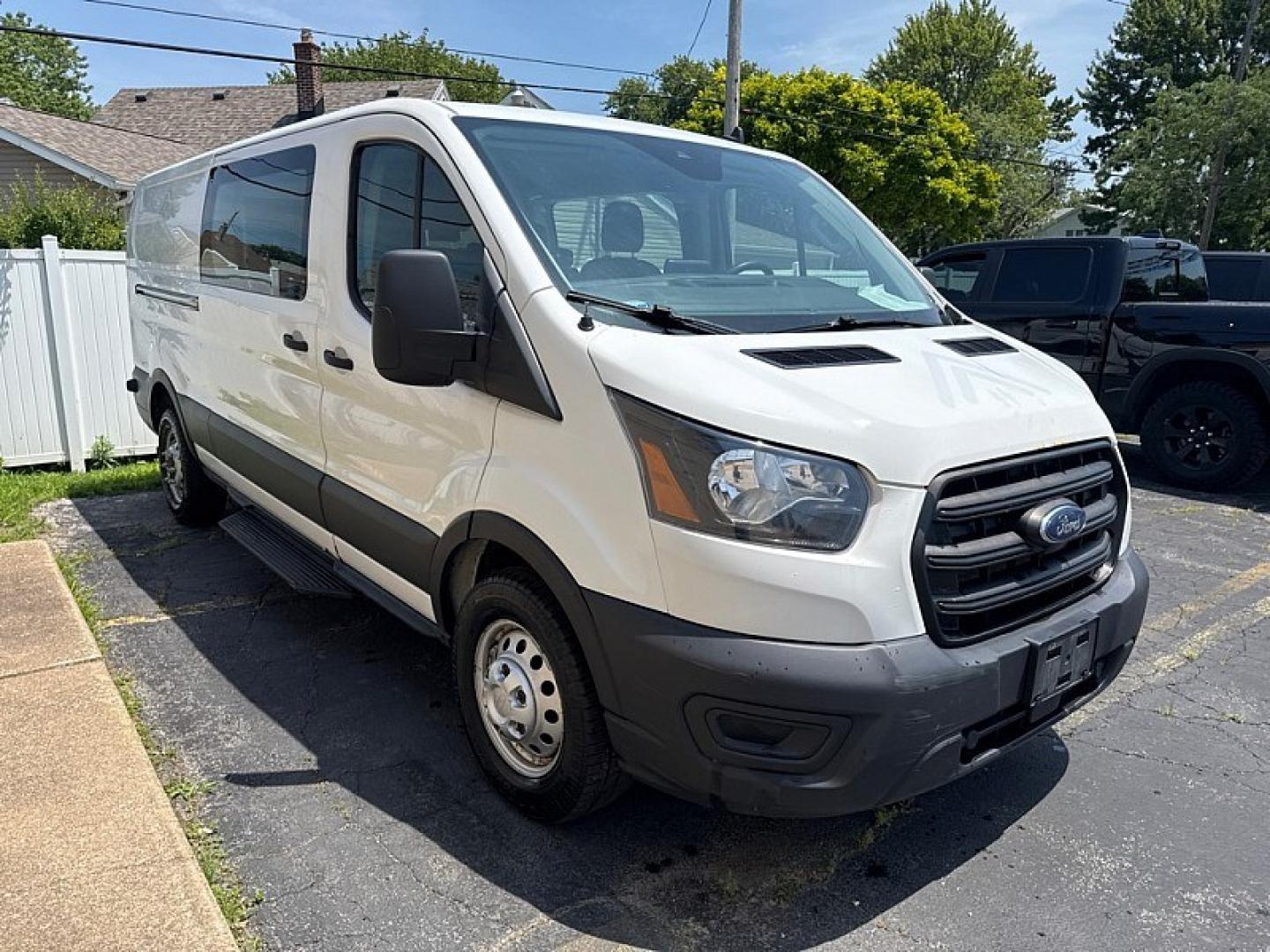 2020 WHITE /BLACK Ford Transit 150 Van Low Roof 60/40 Pass. 130-in. WB (1FTYE1ZG7LK) with an 3.5L V6 DOHC 24V engine, 6A transmission, located at 3304 Woodville Road, Northwood, OH, 43619, (419) 210-8019, 41.612694, -83.480743 - Your #1 Destination for Auto Loans and mdash;No Matter Your Credit!At our dealership, we believe everyone deserves the opportunity to drive their dream car and mdash;whether you have good credit, bad credit, or no credit at all. With a wide selection of hundreds of cars, trucks, and SUVs, you'll fin- Photo#6