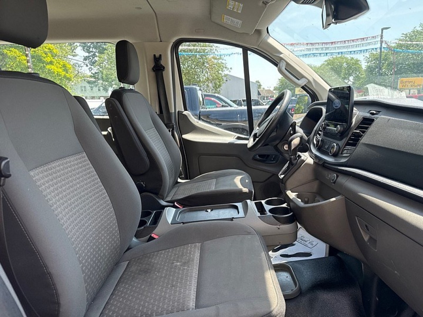 2020 WHITE /BLACK Ford Transit 150 Van Low Roof 60/40 Pass. 130-in. WB (1FTYE1ZG7LK) with an 3.5L V6 DOHC 24V engine, 6A transmission, located at 3304 Woodville Road, Northwood, OH, 43619, (419) 210-8019, 41.612694, -83.480743 - Your #1 Destination for Auto Loans and mdash;No Matter Your Credit!At our dealership, we believe everyone deserves the opportunity to drive their dream car and mdash;whether you have good credit, bad credit, or no credit at all. With a wide selection of hundreds of cars, trucks, and SUVs, you'll fin- Photo#14
