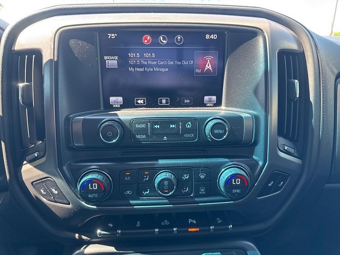 2013 BLACK /BLACK GMC Sierra 1500 SLT Ext. Cab 4WD (1GTV2VEC3EZ) with an 5.3L V8 OHV 16V engine, 6-Speed Automatic transmission, located at 3304 Woodville Road, Northwood, OH, 43619, (419) 210-8019, 41.612694, -83.480743- Photo#19
