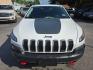 2017 WHITE /BLACK Jeep Cherokee Trailhawk 4WD (1C4PJMBS9HW) with an 3.2L V6 DOHC 24V engine, 9A transmission, located at 3304 Woodville Road, Northwood, OH, 43619, (419) 210-8019, 41.612694, -83.480743- Photo#30