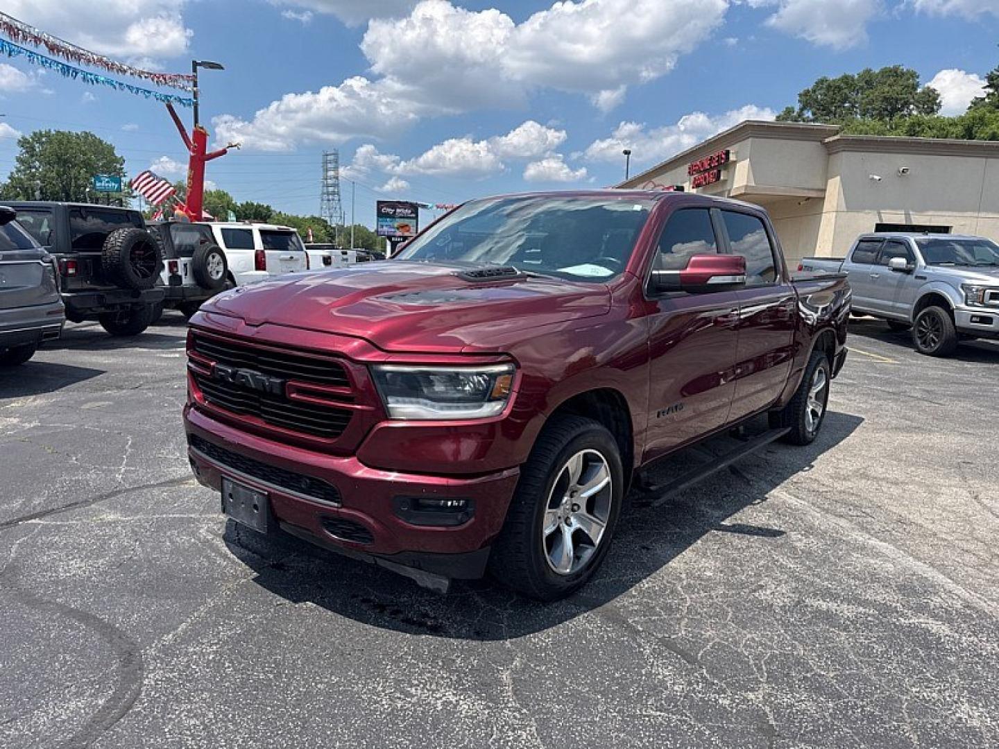 2019 MAROON /BLACK RAM 1500 Rebel Crew Cab SB 4WD (1C6SRFLTXKN) with an 5.7L V8 OHV 16V engine, 8A transmission, located at 3304 Woodville Road, Northwood, OH, 43619, (419) 210-8019, 41.612694, -83.480743 - Your #1 Destination for Auto Loans and mdash;No Matter Your Credit!At our dealership, we believe everyone deserves the opportunity to drive their dream car and mdash;whether you have good credit, bad credit, or no credit at all. With a wide selection of hundreds of cars, trucks, and SUVs, you'll fin- Photo#0