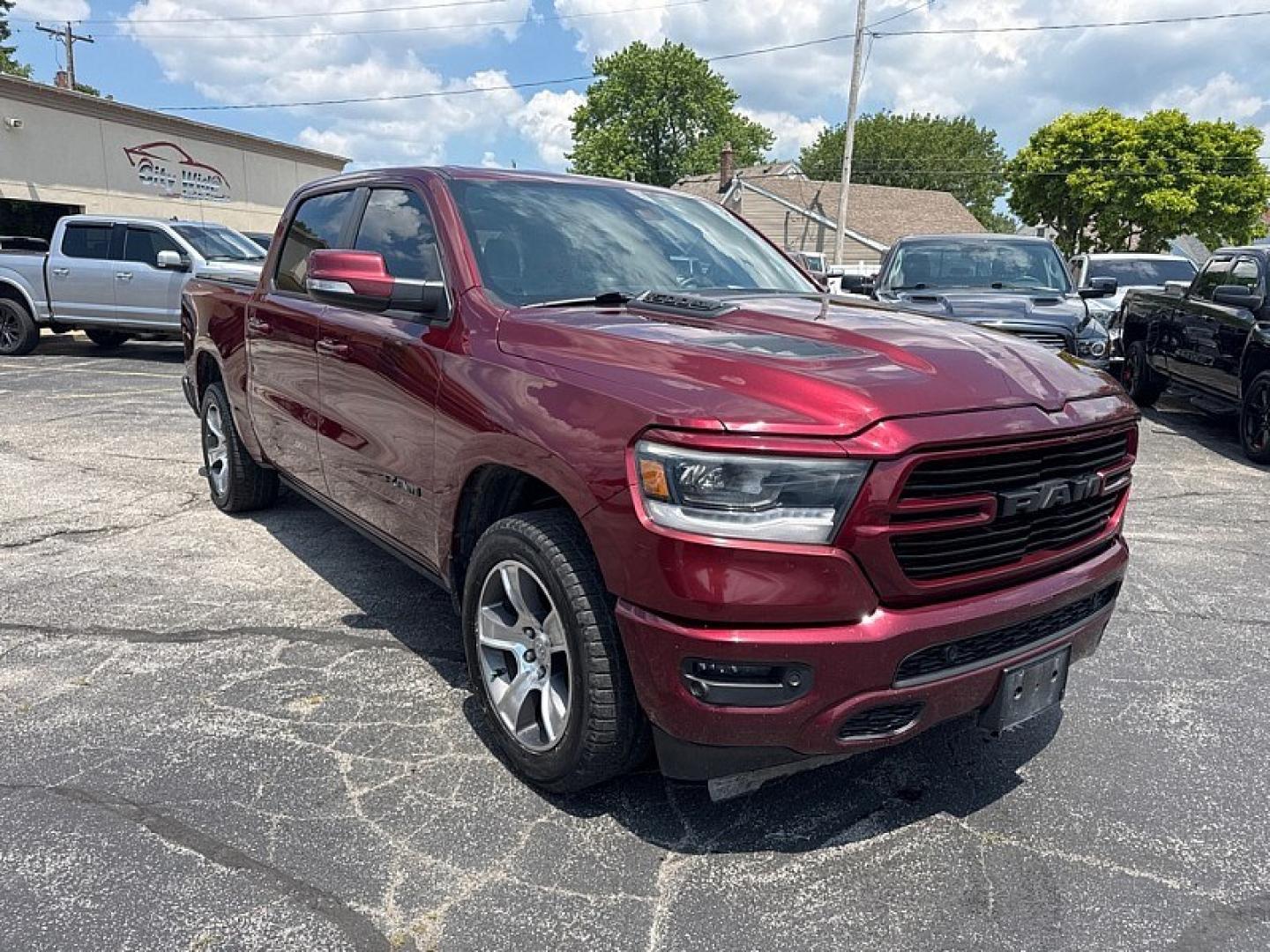 2019 MAROON /BLACK RAM 1500 Rebel Crew Cab SB 4WD (1C6SRFLTXKN) with an 5.7L V8 OHV 16V engine, 8A transmission, located at 3304 Woodville Road, Northwood, OH, 43619, (419) 210-8019, 41.612694, -83.480743 - Your #1 Destination for Auto Loans and mdash;No Matter Your Credit!At our dealership, we believe everyone deserves the opportunity to drive their dream car and mdash;whether you have good credit, bad credit, or no credit at all. With a wide selection of hundreds of cars, trucks, and SUVs, you'll fin- Photo#6