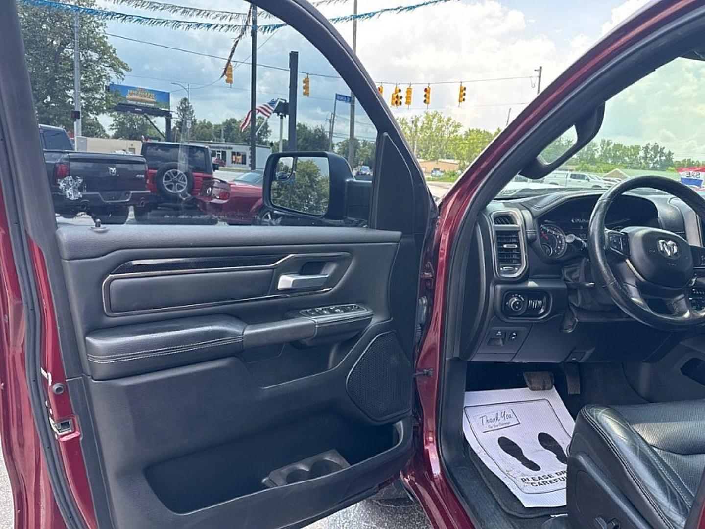 2019 MAROON /BLACK RAM 1500 Rebel Crew Cab SB 4WD (1C6SRFLTXKN) with an 5.7L V8 OHV 16V engine, 8A transmission, located at 3304 Woodville Road, Northwood, OH, 43619, (419) 210-8019, 41.612694, -83.480743 - Your #1 Destination for Auto Loans and mdash;No Matter Your Credit!At our dealership, we believe everyone deserves the opportunity to drive their dream car and mdash;whether you have good credit, bad credit, or no credit at all. With a wide selection of hundreds of cars, trucks, and SUVs, you'll fin- Photo#8