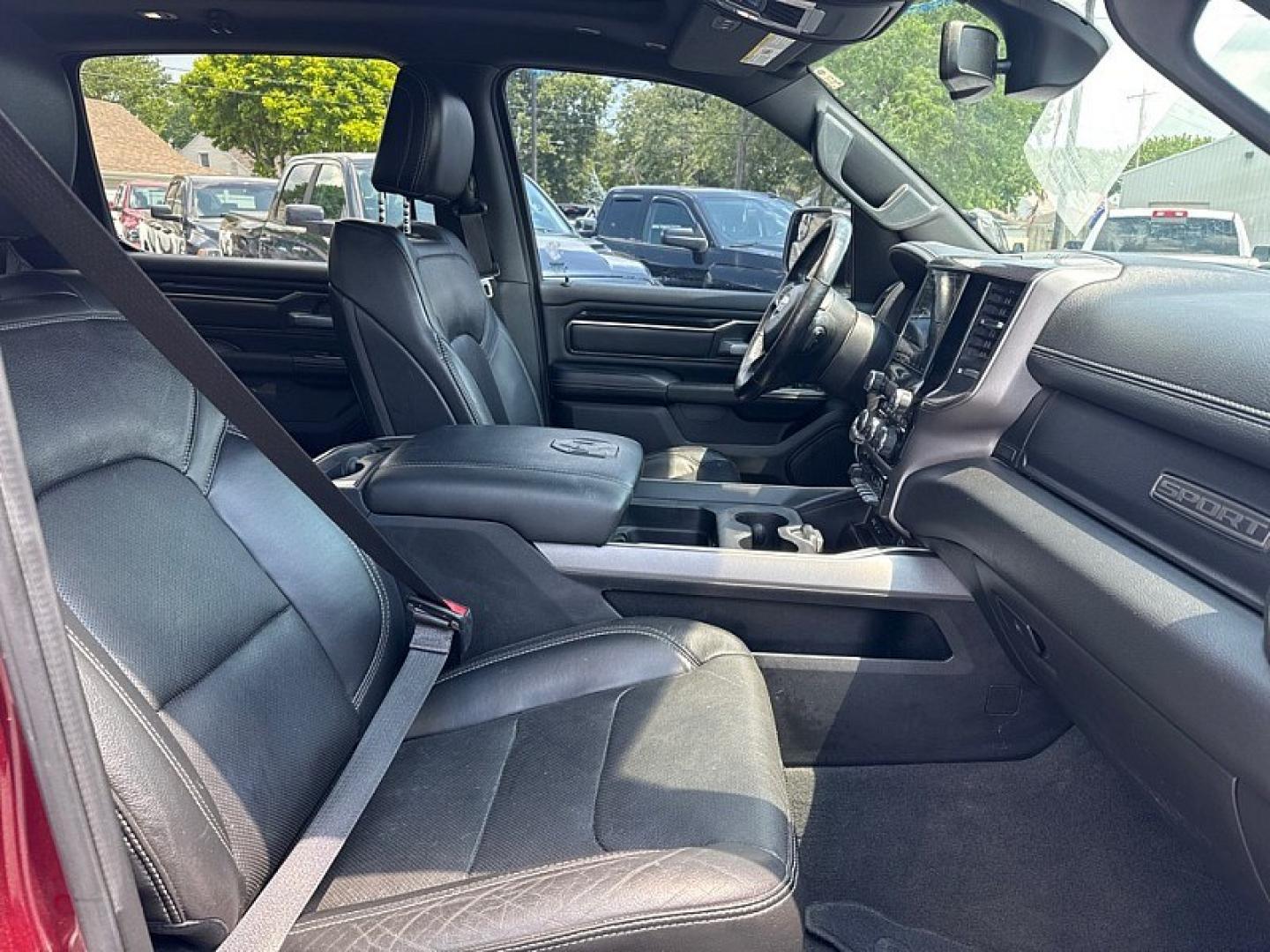 2019 MAROON /BLACK RAM 1500 Rebel Crew Cab SB 4WD (1C6SRFLTXKN) with an 5.7L V8 OHV 16V engine, 8A transmission, located at 3304 Woodville Road, Northwood, OH, 43619, (419) 210-8019, 41.612694, -83.480743 - Your #1 Destination for Auto Loans and mdash;No Matter Your Credit!At our dealership, we believe everyone deserves the opportunity to drive their dream car and mdash;whether you have good credit, bad credit, or no credit at all. With a wide selection of hundreds of cars, trucks, and SUVs, you'll fin- Photo#16