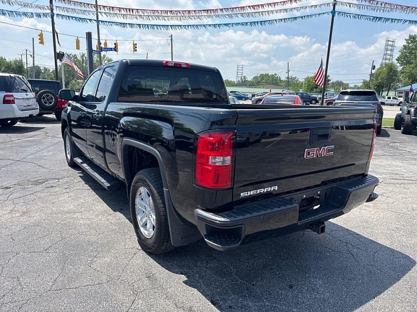 2016 BLACK /BLACK GMC Sierra 1500 Base Double Cab 4WD (1GTV2LEC7GZ) with an 5.3L V8 OHV 16V engine, 6A transmission, located at 3304 Woodville Road, Northwood, OH, 43619, (419) 210-8019, 41.612694, -83.480743- Photo#2