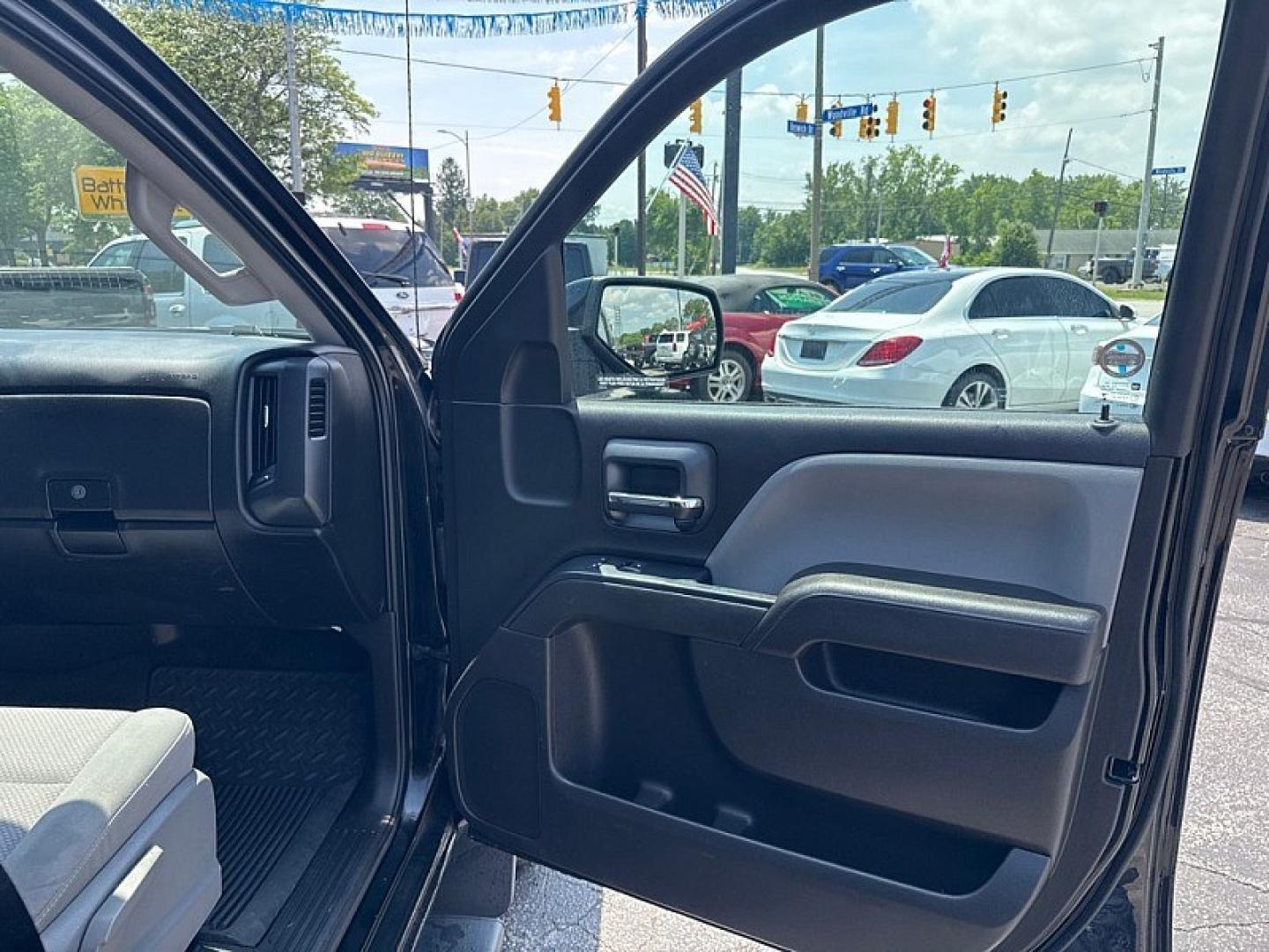 2016 BLACK /BLACK GMC Sierra 1500 Base Double Cab 4WD (1GTV2LEC7GZ) with an 5.3L V8 OHV 16V engine, 6A transmission, located at 3304 Woodville Road, Northwood, OH, 43619, (419) 210-8019, 41.612694, -83.480743- Photo#14