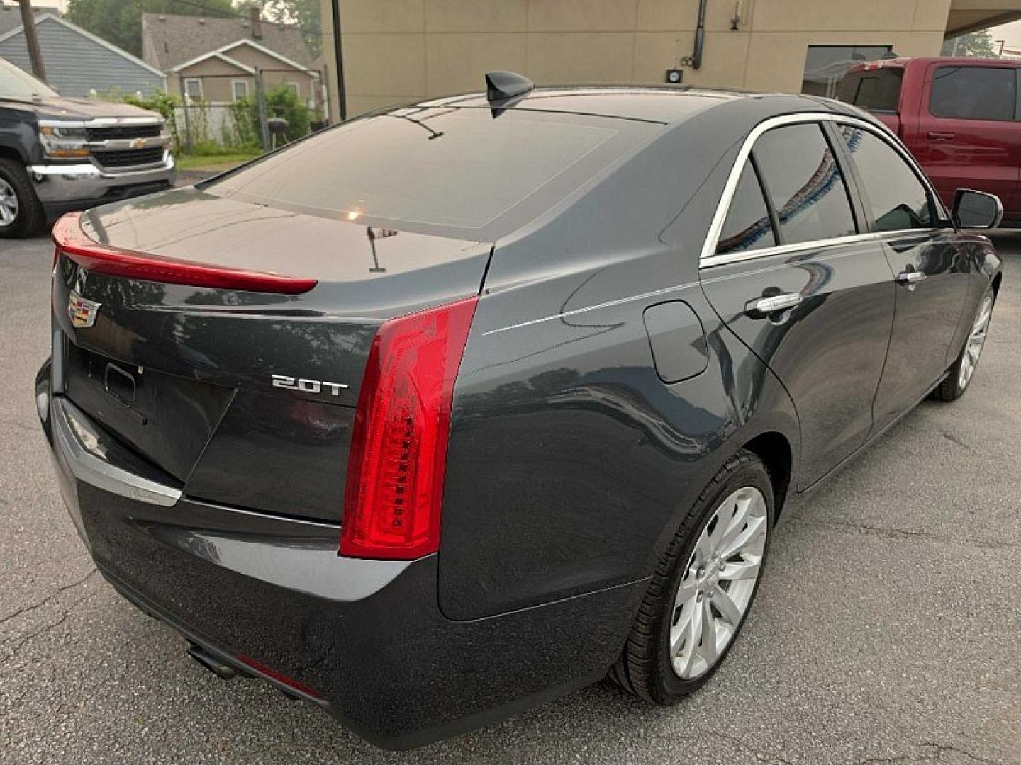 2018 GRAY /BLACK Cadillac ATS 2.0L AWD (1G6AE5RX1J0) with an 2.0L L4 DOHC 16V TURBO engine, Automatic 8-Spd transmission, located at 3304 Woodville Road, Northwood, OH, 43619, (419) 210-8019, 41.612694, -83.480743 - Your #1 Destination for Auto Loans and mdash;No Matter Your Credit!At our dealership, we believe everyone deserves the opportunity to drive their dream car and mdash;whether you have good credit, bad credit, or no credit at all. With a wide selection of hundreds of cars, trucks, and SUVs, you'll fin- Photo#4