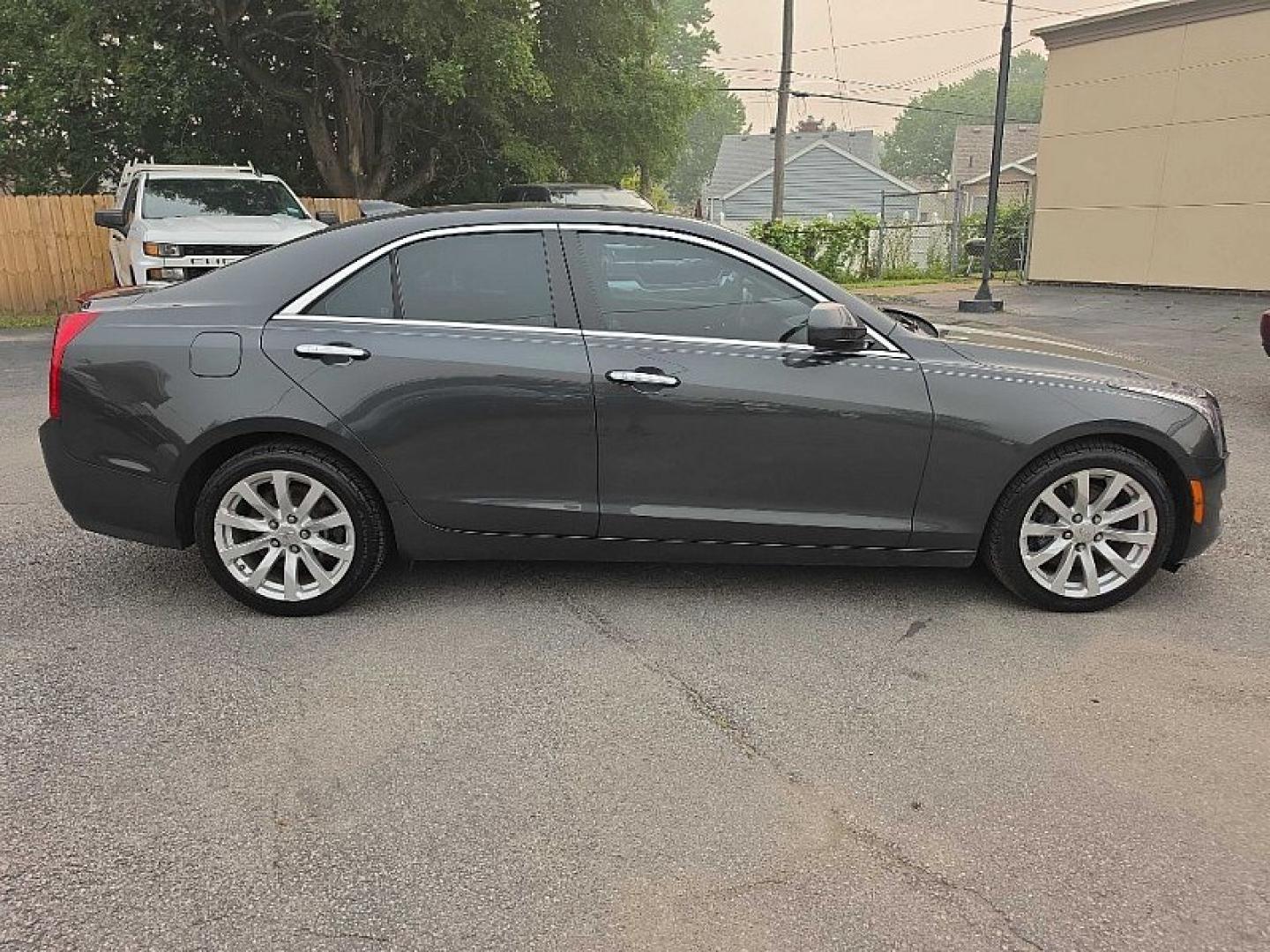 2018 GRAY /BLACK Cadillac ATS 2.0L AWD (1G6AE5RX1J0) with an 2.0L L4 DOHC 16V TURBO engine, Automatic 8-Spd transmission, located at 3304 Woodville Road, Northwood, OH, 43619, (419) 210-8019, 41.612694, -83.480743 - Your #1 Destination for Auto Loans and mdash;No Matter Your Credit!At our dealership, we believe everyone deserves the opportunity to drive their dream car and mdash;whether you have good credit, bad credit, or no credit at all. With a wide selection of hundreds of cars, trucks, and SUVs, you'll fin- Photo#5