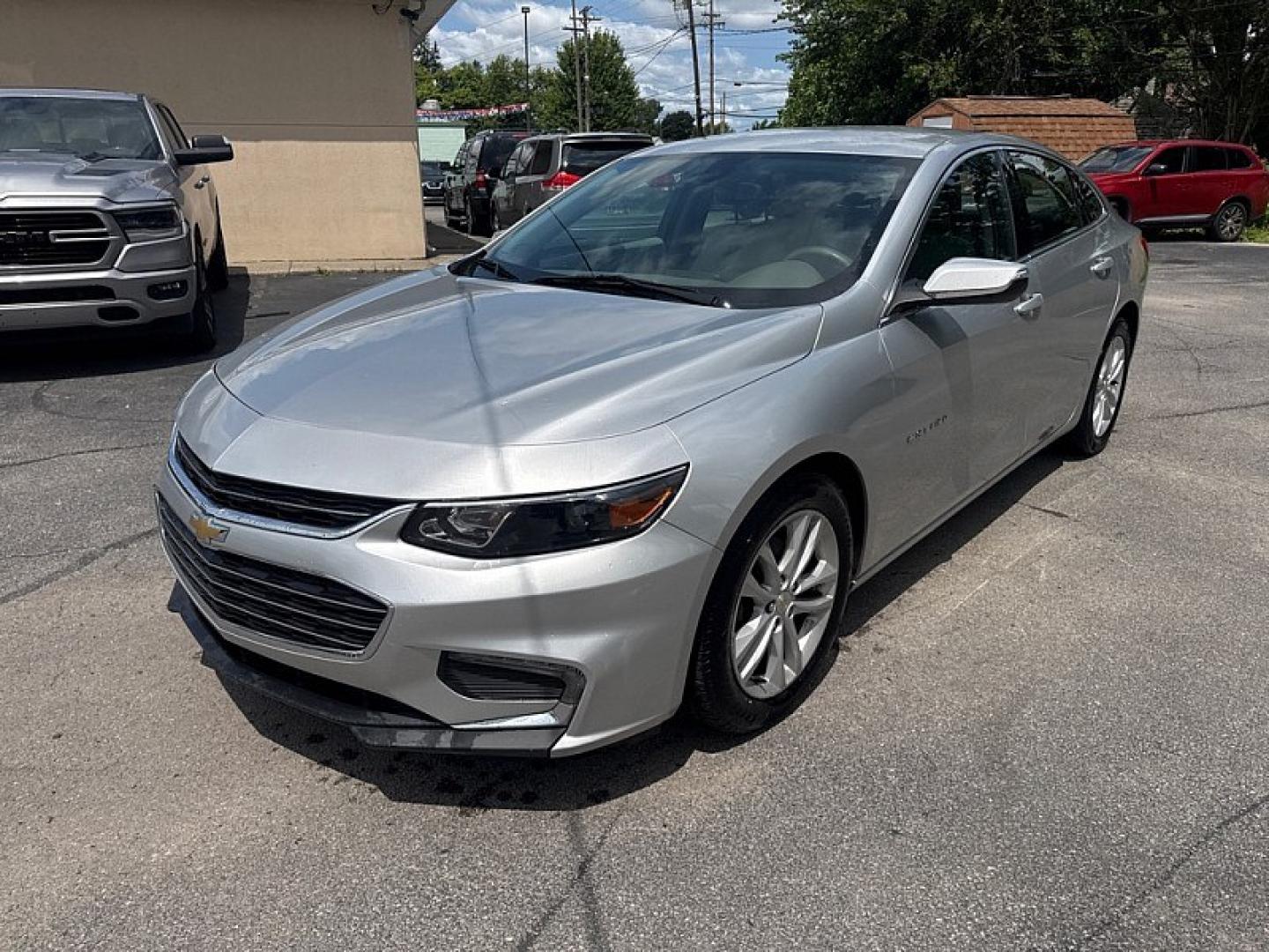 2017 SILVER /BEIGE Chevrolet Malibu 1LT (1G1ZE5ST2HF) with an 1.5L L4 DOHC 16V engine, 6A transmission, located at 3304 Woodville Road, Northwood, OH, 43619, (419) 210-8019, 41.612694, -83.480743 - Your #1 Destination for Auto Loans and mdash;No Matter Your Credit!At our dealership, we believe everyone deserves the opportunity to drive their dream car and mdash;whether you have good credit, bad credit, or no credit at all. With a wide selection of hundreds of cars, trucks, and SUVs, you'll fin- Photo#0