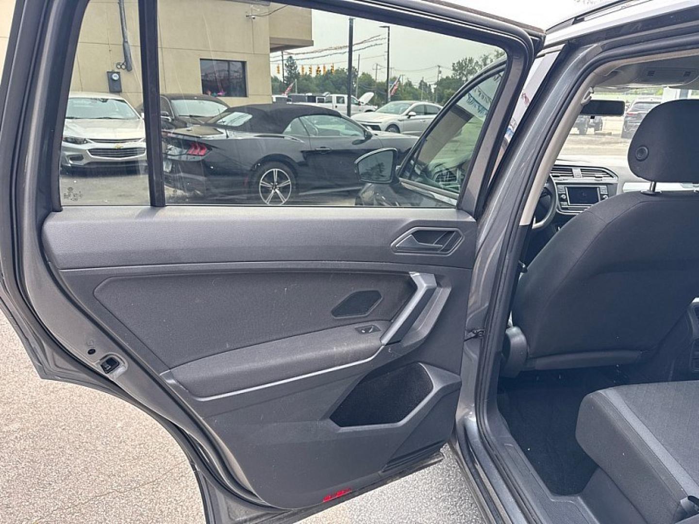 2019 GRAY /BLACK Volkswagen Tiguan S (3VV1B7AX7KM) with an 2.0L L4 DOHC 16V TURBO engine, 8A transmission, located at 3304 Woodville Road, Northwood, OH, 43619, (419) 210-8019, 41.612694, -83.480743- Photo#10