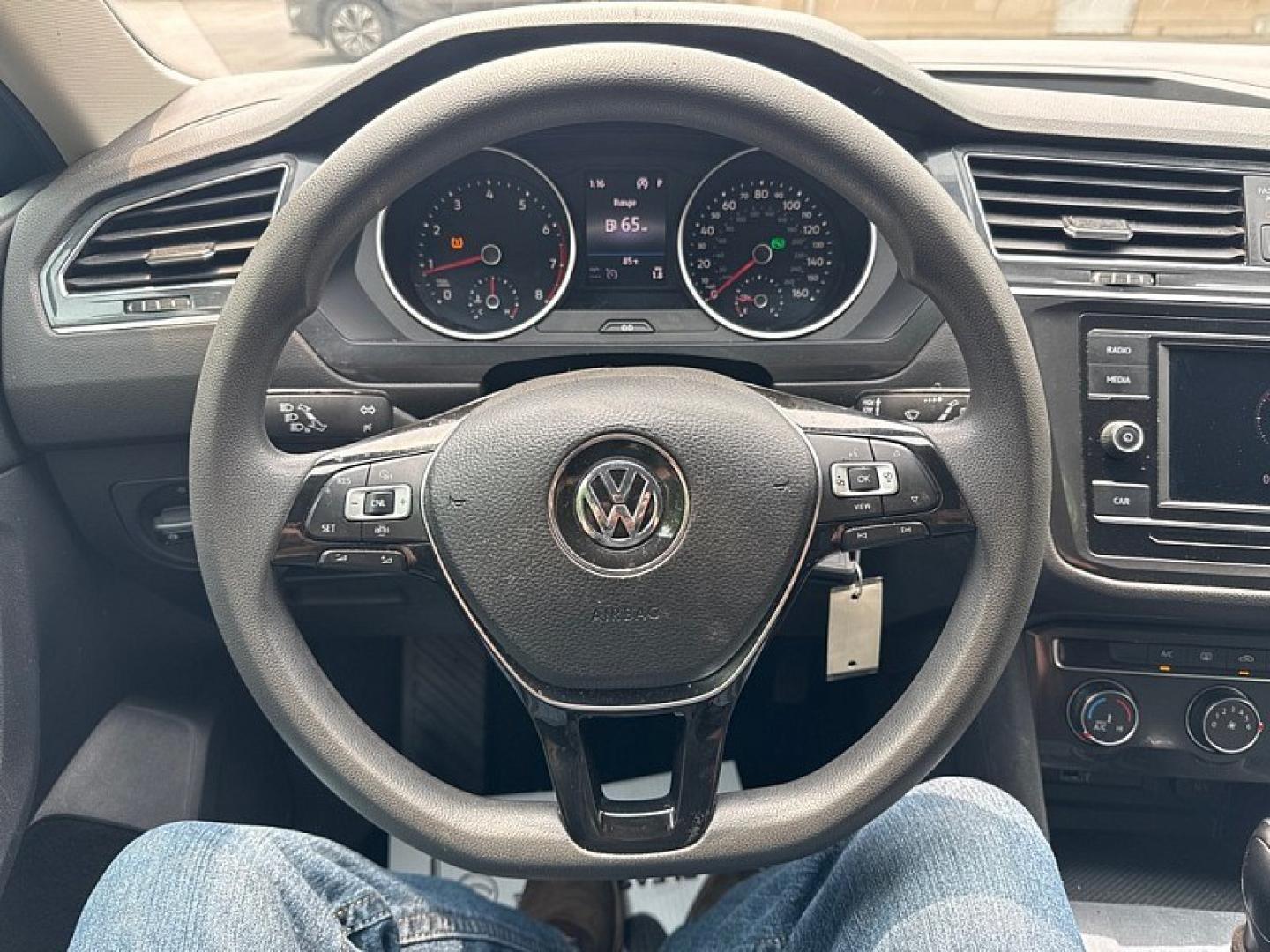 2019 GRAY /BLACK Volkswagen Tiguan S (3VV1B7AX7KM) with an 2.0L L4 DOHC 16V TURBO engine, 8A transmission, located at 3304 Woodville Road, Northwood, OH, 43619, (419) 210-8019, 41.612694, -83.480743- Photo#20