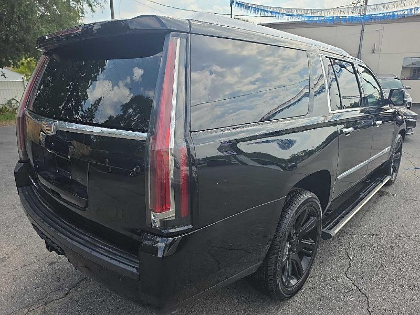 2017 BLACK /BLACK Cadillac Escalade ESV Premium 4WD (1GYS4JKJXHR) with an 6.2L V8 OHV 16V FFV engine, 8A transmission, located at 3304 Woodville Road, Northwood, OH, 43619, (419) 210-8019, 41.612694, -83.480743 - Your #1 Destination for Auto Loans and mdash;No Matter Your Credit!At our dealership, we believe everyone deserves the opportunity to drive their dream car and mdash;whether you have good credit, bad credit, or no credit at all. With a wide selection of hundreds of cars, trucks, and SUVs, you'll fin- Photo#3