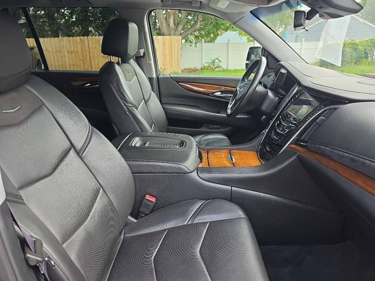 2017 BLACK /BLACK Cadillac Escalade ESV Premium 4WD (1GYS4JKJXHR) with an 6.2L V8 OHV 16V FFV engine, 8A transmission, located at 3304 Woodville Road, Northwood, OH, 43619, (419) 210-8019, 41.612694, -83.480743 - Your #1 Destination for Auto Loans and mdash;No Matter Your Credit!At our dealership, we believe everyone deserves the opportunity to drive their dream car and mdash;whether you have good credit, bad credit, or no credit at all. With a wide selection of hundreds of cars, trucks, and SUVs, you'll fin- Photo#19