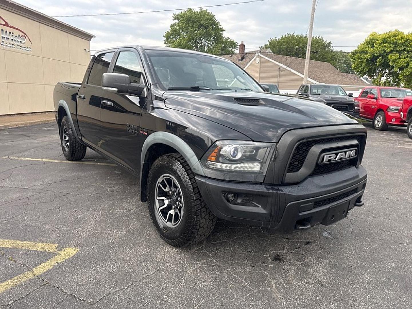 2016 BLACK /BLACK RAM 1500 Rebel Crew Cab SWB 4WD (1C6RR7YT8GS) with an 5.7L V8 OHV 16V engine, 6A transmission, located at 3304 Woodville Road, Northwood, OH, 43619, (419) 210-8019, 41.612694, -83.480743 - Your #1 Destination for Auto Loans and mdash;No Matter Your Credit!At our dealership, we believe everyone deserves the opportunity to drive their dream car and mdash;whether you have good credit, bad credit, or no credit at all. With a wide selection of hundreds of cars, trucks, and SUVs, you'll fin- Photo#6