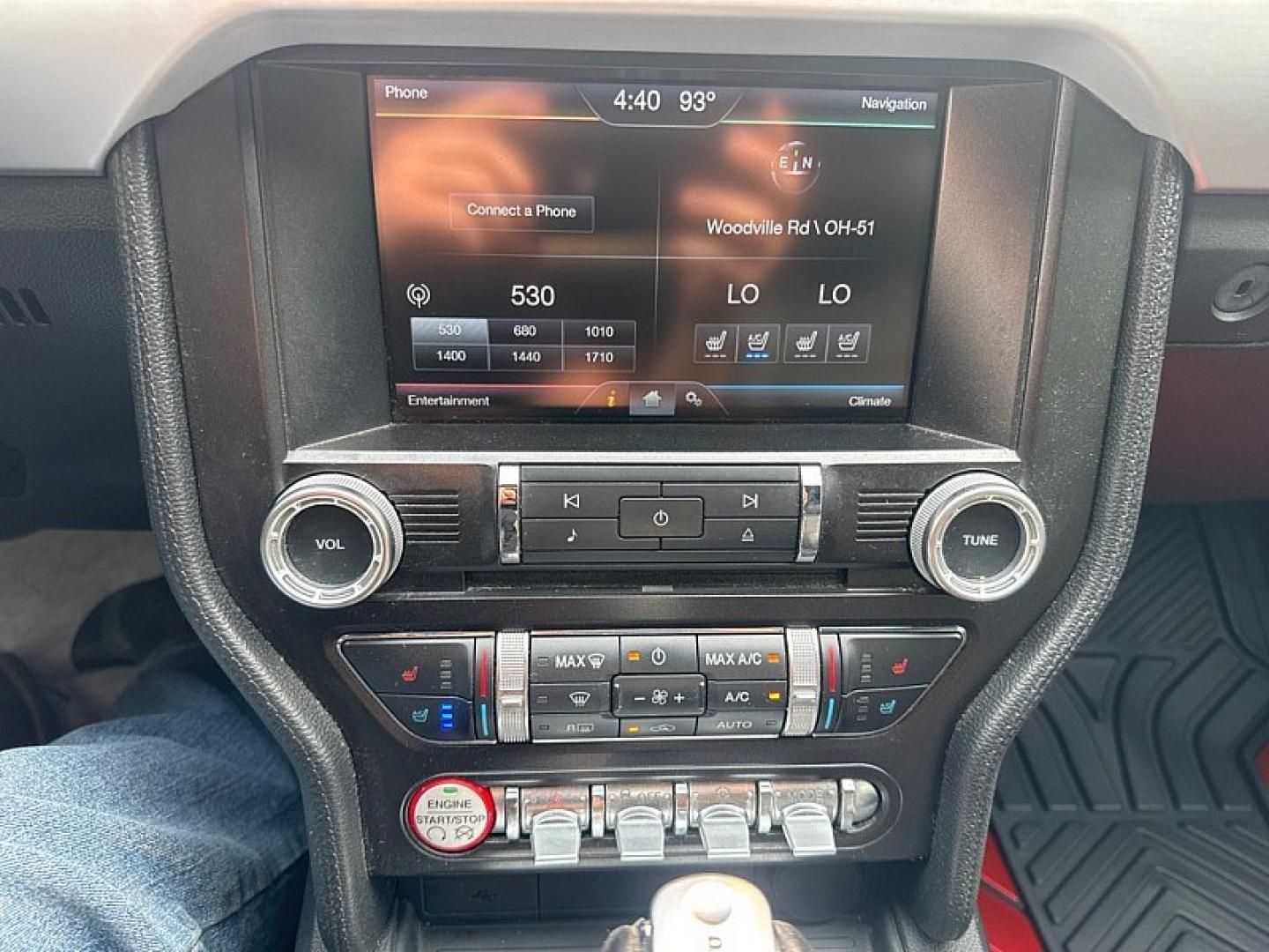 2015 RED /BLACK Ford Mustang EcoBoost Premium Convertible (1FATP8UH2F5) with an 2.3L L4 DOHC 16V engine, Auto 6-Spd SelectShift transmission, located at 3304 Woodville Road, Northwood, OH, 43619, (419) 210-8019, 41.612694, -83.480743 - Your #1 Destination for Auto Loans and mdash;No Matter Your Credit!At our dealership, we believe everyone deserves the opportunity to drive their dream car and mdash;whether you have good credit, bad credit, or no credit at all. With a wide selection of hundreds of cars, trucks, and SUVs, you'll fin- Photo#19