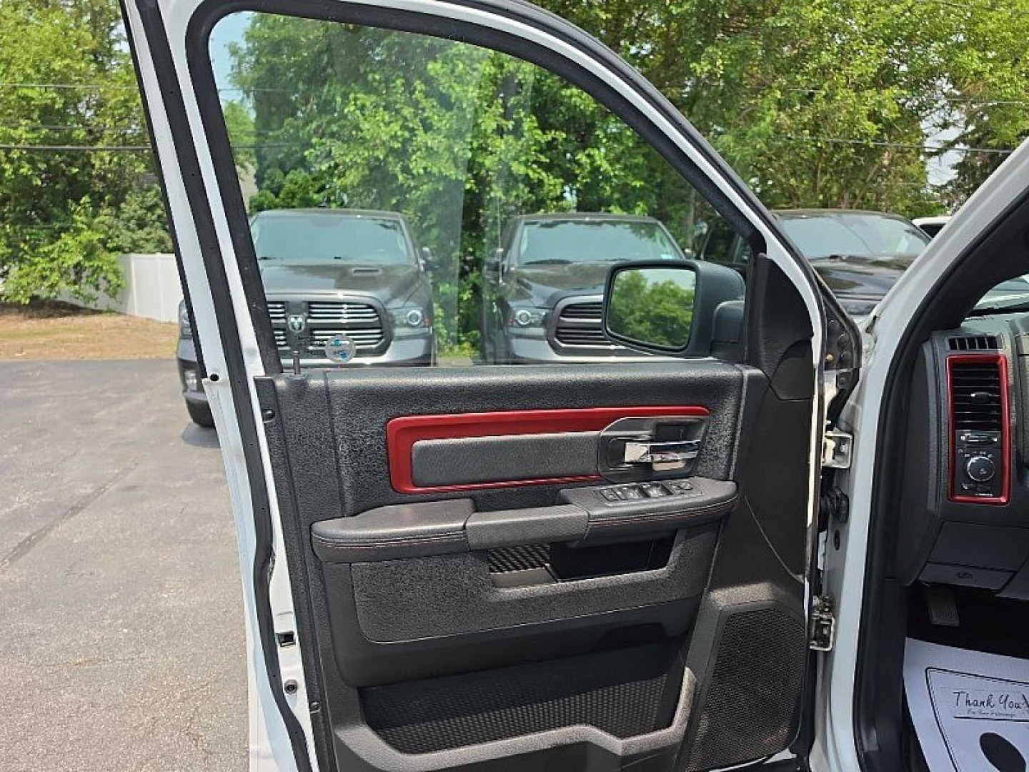 2017 WHITE /BLACK/RED RAM 1500 Rebel Crew Cab SWB 4WD (1C6RR7YT6HS) with an 5.7L V8 OHV 16V engine, 8A transmission, located at 3304 Woodville Road, Northwood, OH, 43619, (419) 210-8019, 41.612694, -83.480743 - Your #1 Destination for Auto Loans and mdash;No Matter Your Credit!At our dealership, we believe everyone deserves the opportunity to drive their dream car and mdash;whether you have good credit, bad credit, or no credit at all. With a wide selection of hundreds of cars, trucks, and SUVs, you'll fin- Photo#29