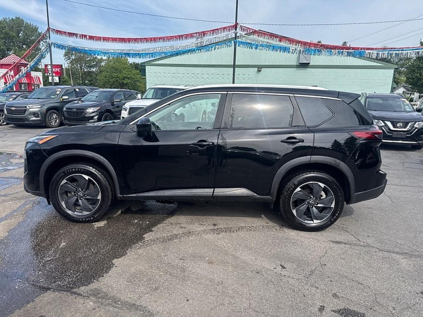 2024 BLACK /BLACK Nissan Rogue SV AWD (5N1BT3BB6RC) with an 2.5L L4 DOHC 16V engine, CVT transmission, located at 3304 Woodville Road, Northwood, OH, 43619, (419) 210-8019, 41.612694, -83.480743 - Your #1 Destination for Auto Loans and mdash;No Matter Your Credit!At our dealership, we believe everyone deserves the opportunity to drive their dream car and mdash;whether you have good credit, bad credit, or no credit at all. With a wide selection of hundreds of cars, trucks, and SUVs, you'll fin- Photo#1