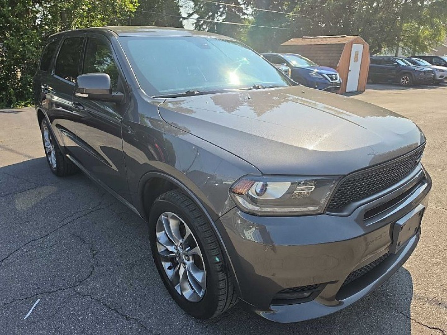2020 GRAY /BLACK Dodge Durango GT AWD (1C4RDJDG2LC) with an 3.6L V6 DOHC 24V engine, 8A transmission, located at 3304 Woodville Road, Northwood, OH, 43619, (419) 210-8019, 41.612694, -83.480743 - Your #1 Destination for Auto Loans and mdash;No Matter Your Credit!At our dealership, we believe everyone deserves the opportunity to drive their dream car and mdash;whether you have good credit, bad credit, or no credit at all. With a wide selection of hundreds of cars, trucks, and SUVs, you'll fin- Photo#7
