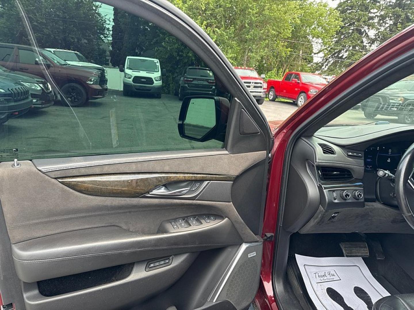 2016 RED /BLACK Cadillac Escalade ESV Platinum 4WD (1GYS4KKJ7GR) with an 6.2L V8 OHV 16V FFV engine, 6A transmission, located at 3304 Woodville Road, Northwood, OH, 43619, (419) 210-8019, 41.612694, -83.480743 - Your #1 Destination for Auto Loans and mdash;No Matter Your Credit!At our dealership, we believe everyone deserves the opportunity to drive their dream car and mdash;whether you have good credit, bad credit, or no credit at all. With a wide selection of hundreds of cars, trucks, and SUVs, you'll fin- Photo#8