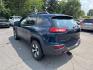 2018 BLUE /BLACK Jeep Cherokee Trailhawk 4WD (1C4PJMBBXJD) with an 2.4L L4 DOHC 16V engine, 9A transmission, located at 3304 Woodville Road, Northwood, OH, 43619, (419) 210-8019, 41.612694, -83.480743 - Your #1 Destination for Auto Loans and mdash;No Matter Your Credit!At our dealership, we believe everyone deserves the opportunity to drive their dream car and mdash;whether you have good credit, bad credit, or no credit at all. With a wide selection of hundreds of cars, trucks, and SUVs, you'll fin- Photo#2