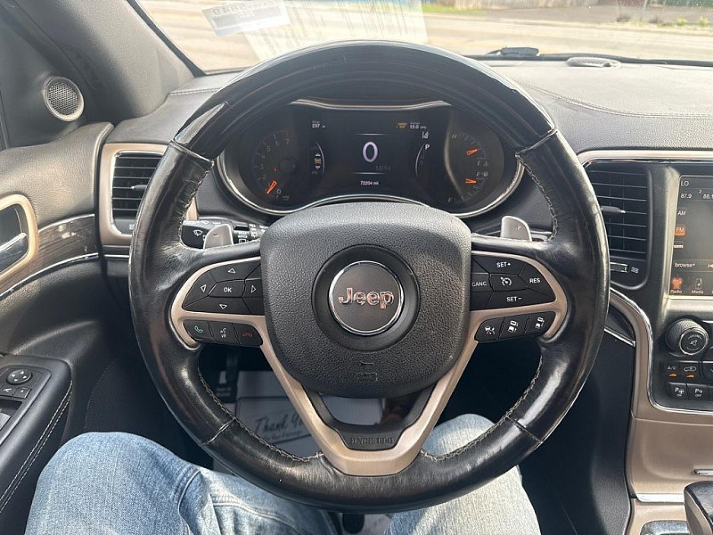 2017 WHITE /BLACK Jeep Grand Cherokee Overland 4WD (1C4RJFCG0HC) with an 3.6L V6 DOHC 24V engine, 8A transmission, located at 3304 Woodville Road, Northwood, OH, 43619, (419) 210-8019, 41.612694, -83.480743 - Your #1 Destination for Auto Loans and mdash;No Matter Your Credit!At our dealership, we believe everyone deserves the opportunity to drive their dream car and mdash;whether you have good credit, bad credit, or no credit at all. With a wide selection of hundreds of cars, trucks, and SUVs, you'll fin- Photo#19