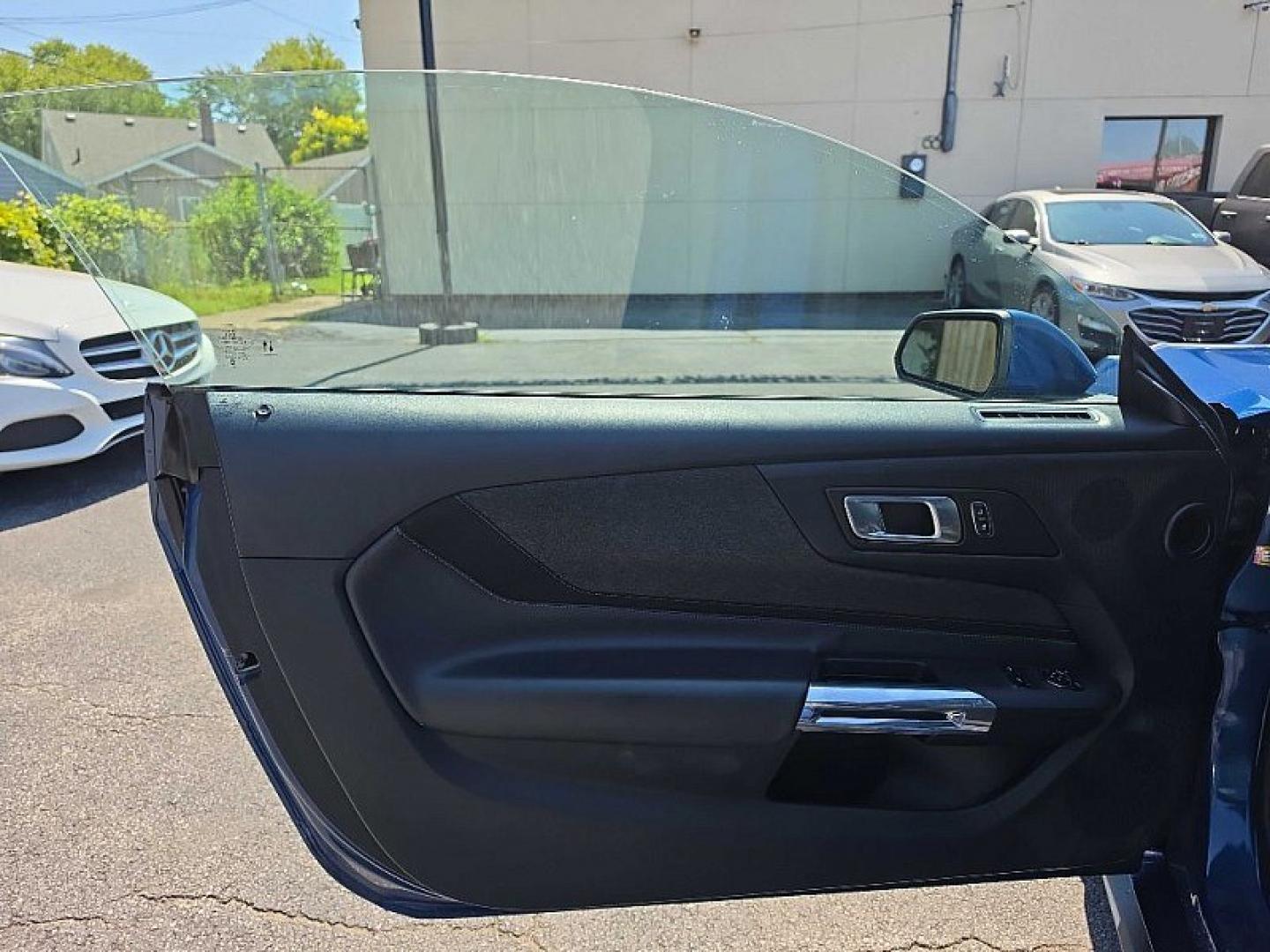 2024 BLUE /BLACK Ford Mustang EcoBoost Coupe (1FA6P8TH9R5) with an 2.3L L4 DOHC 16V engine, Automatic 10-Spd w/SelectShift transmission, located at 3304 Woodville Road, Northwood, OH, 43619, (419) 210-8019, 41.612694, -83.480743 - Your #1 Destination for Auto Loans and mdash;No Matter Your Credit!At our dealership, we believe everyone deserves the opportunity to drive their dream car and mdash;whether you have good credit, bad credit, or no credit at all. With a wide selection of hundreds of cars, trucks, and SUVs, you'll fin- Photo#8