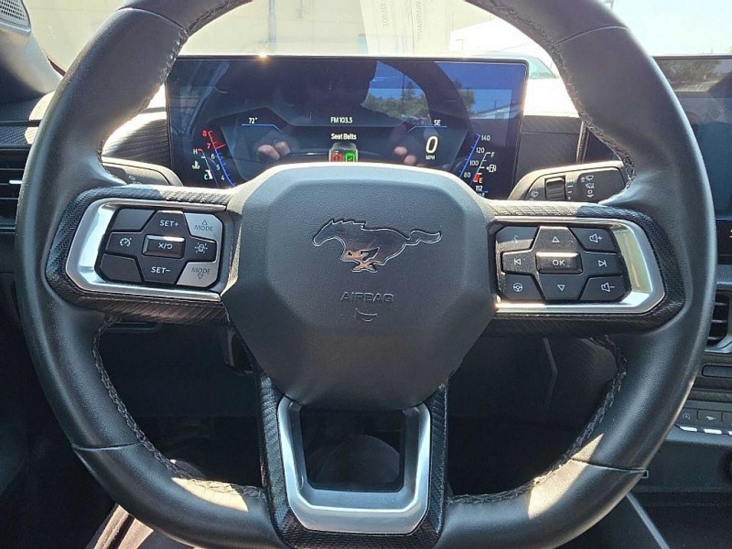 2024 BLUE /BLACK Ford Mustang EcoBoost Coupe (1FA6P8TH9R5) with an 2.3L L4 DOHC 16V engine, Automatic 10-Spd w/SelectShift transmission, located at 3304 Woodville Road, Northwood, OH, 43619, (419) 210-8019, 41.612694, -83.480743 - Your #1 Destination for Auto Loans and mdash;No Matter Your Credit!At our dealership, we believe everyone deserves the opportunity to drive their dream car and mdash;whether you have good credit, bad credit, or no credit at all. With a wide selection of hundreds of cars, trucks, and SUVs, you'll fin- Photo#17