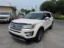 2017 WHITE /BLACK Ford Explorer Platinum AWD (1FM5K8HT1HG) with an 3.5L V6 DOHC 24V engine, 6A transmission, located at 3304 Woodville Road, Northwood, OH, 43619, (419) 210-8019, 41.612694, -83.480743 - Your #1 Destination for Auto Loans and mdash;No Matter Your Credit!At our dealership, we believe everyone deserves the opportunity to drive their dream car and mdash;whether you have good credit, bad credit, or no credit at all. With a wide selection of hundreds of cars, trucks, and SUVs, you'll fin- Photo#0