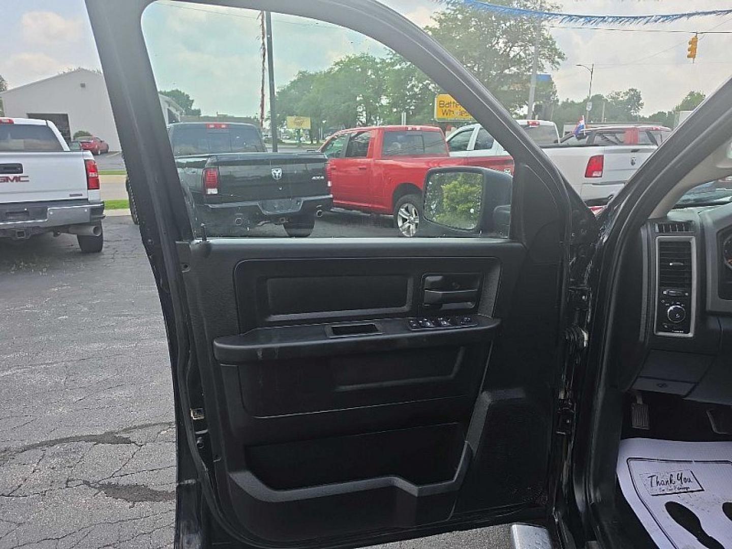2019 BLACK /BLACK RAM 1500 Tradesman Crew Cab SWB 4WD (1C6RR7KG0KS) with an 3.6L V6 DOHC 24V FFV engine, 8A transmission, located at 3304 Woodville Road, Northwood, OH, 43619, (419) 210-8019, 41.612694, -83.480743 - Your #1 Destination for Auto Loans and mdash;No Matter Your Credit!At our dealership, we believe everyone deserves the opportunity to drive their dream car and mdash;whether you have good credit, bad credit, or no credit at all. With a wide selection of hundreds of cars, trucks, and SUVs, you'll fin- Photo#8
