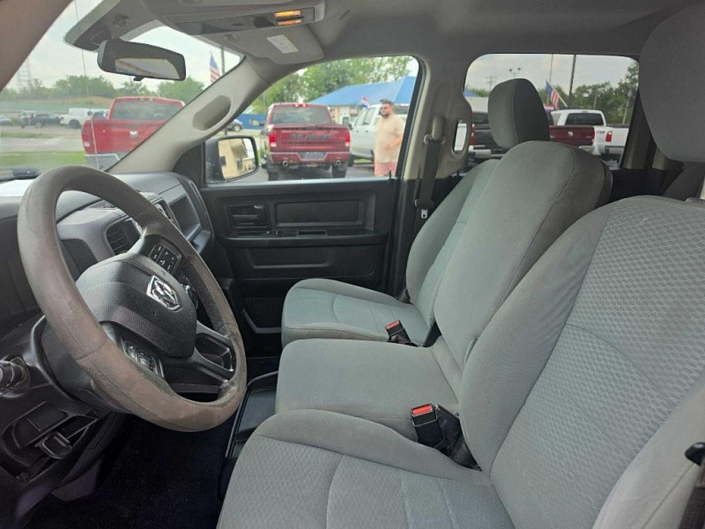 2019 BLACK /BLACK RAM 1500 Tradesman Crew Cab SWB 4WD (1C6RR7KG0KS) with an 3.6L V6 DOHC 24V FFV engine, 8A transmission, located at 3304 Woodville Road, Northwood, OH, 43619, (419) 210-8019, 41.612694, -83.480743 - Your #1 Destination for Auto Loans and mdash;No Matter Your Credit!At our dealership, we believe everyone deserves the opportunity to drive their dream car and mdash;whether you have good credit, bad credit, or no credit at all. With a wide selection of hundreds of cars, trucks, and SUVs, you'll fin- Photo#9