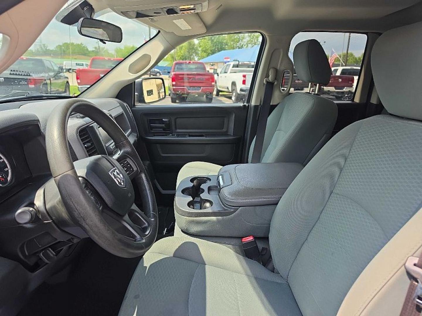 2017 BLACK /BLACK RAM 1500 Tradesman Quad Cab 4WD (1C6RR7FG8HS) with an 3.6L V6 DOHC 24V FFV engine, 8A transmission, located at 3304 Woodville Road, Northwood, OH, 43619, (419) 210-8019, 41.612694, -83.480743 - Your #1 Destination for Auto Loans and mdash;No Matter Your Credit!At our dealership, we believe everyone deserves the opportunity to drive their dream car and mdash;whether you have good credit, bad credit, or no credit at all. With a wide selection of hundreds of cars, trucks, and SUVs, you'll fin- Photo#8