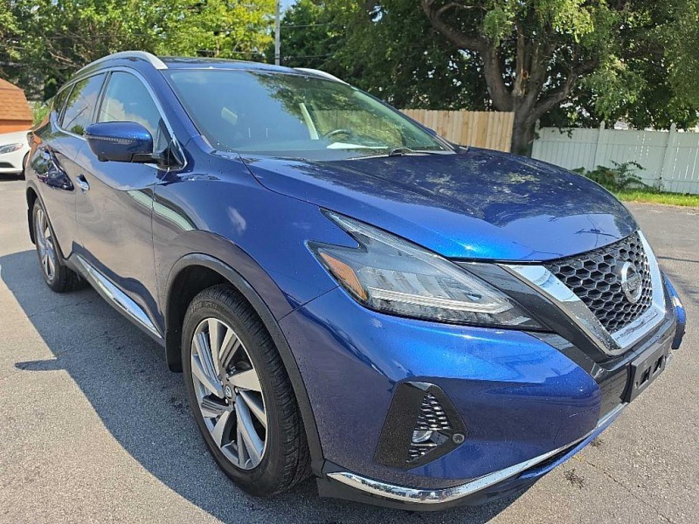2021 BLUE /BLACK Nissan Murano SL AWD (5N1AZ2CS2MC) with an 3.5L V6 DOHC 24V engine, CVT transmission, located at 3304 Woodville Road, Northwood, OH, 43619, (419) 210-8019, 41.612694, -83.480743- Photo#6