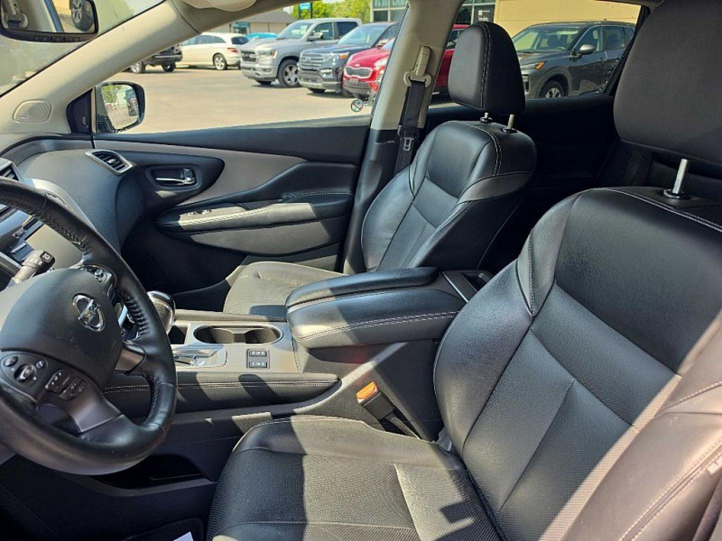 2021 BLUE /BLACK Nissan Murano SL AWD (5N1AZ2CS2MC) with an 3.5L V6 DOHC 24V engine, CVT transmission, located at 3304 Woodville Road, Northwood, OH, 43619, (419) 210-8019, 41.612694, -83.480743- Photo#9
