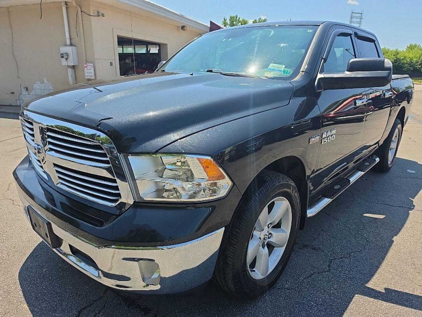 2017 BLACK /GRAY RAM 1500 SLT Crew Cab SWB 4WD (1C6RR7LT0HS) with an 5.7L V8 OHV 16V engine, 8A transmission, located at 3304 Woodville Road, Northwood, OH, 43619, (419) 210-8019, 41.612694, -83.480743 - Your #1 Destination for Auto Loans and mdash;No Matter Your Credit!At our dealership, we believe everyone deserves the opportunity to drive their dream car and mdash;whether you have good credit, bad credit, or no credit at all. With a wide selection of hundreds of cars, trucks, and SUVs, you'll fin- Photo#0