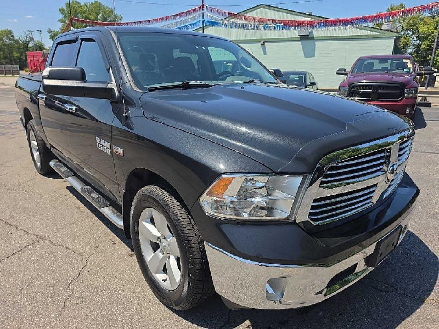 2017 BLACK /GRAY RAM 1500 SLT Crew Cab SWB 4WD (1C6RR7LT0HS) with an 5.7L V8 OHV 16V engine, 8A transmission, located at 3304 Woodville Road, Northwood, OH, 43619, (419) 210-8019, 41.612694, -83.480743 - Your #1 Destination for Auto Loans and mdash;No Matter Your Credit!At our dealership, we believe everyone deserves the opportunity to drive their dream car and mdash;whether you have good credit, bad credit, or no credit at all. With a wide selection of hundreds of cars, trucks, and SUVs, you'll fin- Photo#6