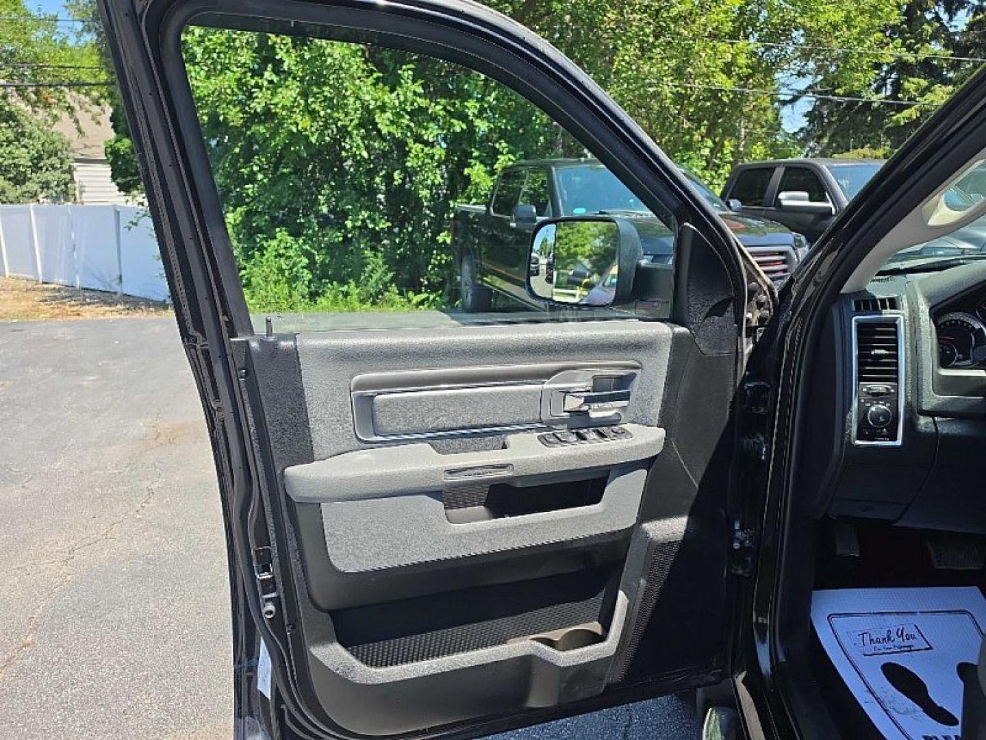 2017 BLACK /GRAY RAM 1500 SLT Crew Cab SWB 4WD (1C6RR7LT0HS) with an 5.7L V8 OHV 16V engine, 8A transmission, located at 3304 Woodville Road, Northwood, OH, 43619, (419) 210-8019, 41.612694, -83.480743 - Your #1 Destination for Auto Loans and mdash;No Matter Your Credit!At our dealership, we believe everyone deserves the opportunity to drive their dream car and mdash;whether you have good credit, bad credit, or no credit at all. With a wide selection of hundreds of cars, trucks, and SUVs, you'll fin- Photo#8