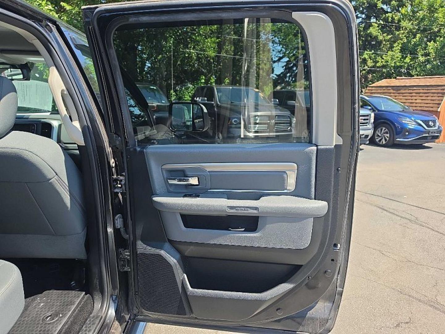 2017 BLACK /GRAY RAM 1500 SLT Crew Cab SWB 4WD (1C6RR7LT0HS) with an 5.7L V8 OHV 16V engine, 8A transmission, located at 3304 Woodville Road, Northwood, OH, 43619, (419) 210-8019, 41.612694, -83.480743 - Your #1 Destination for Auto Loans and mdash;No Matter Your Credit!At our dealership, we believe everyone deserves the opportunity to drive their dream car and mdash;whether you have good credit, bad credit, or no credit at all. With a wide selection of hundreds of cars, trucks, and SUVs, you'll fin- Photo#13