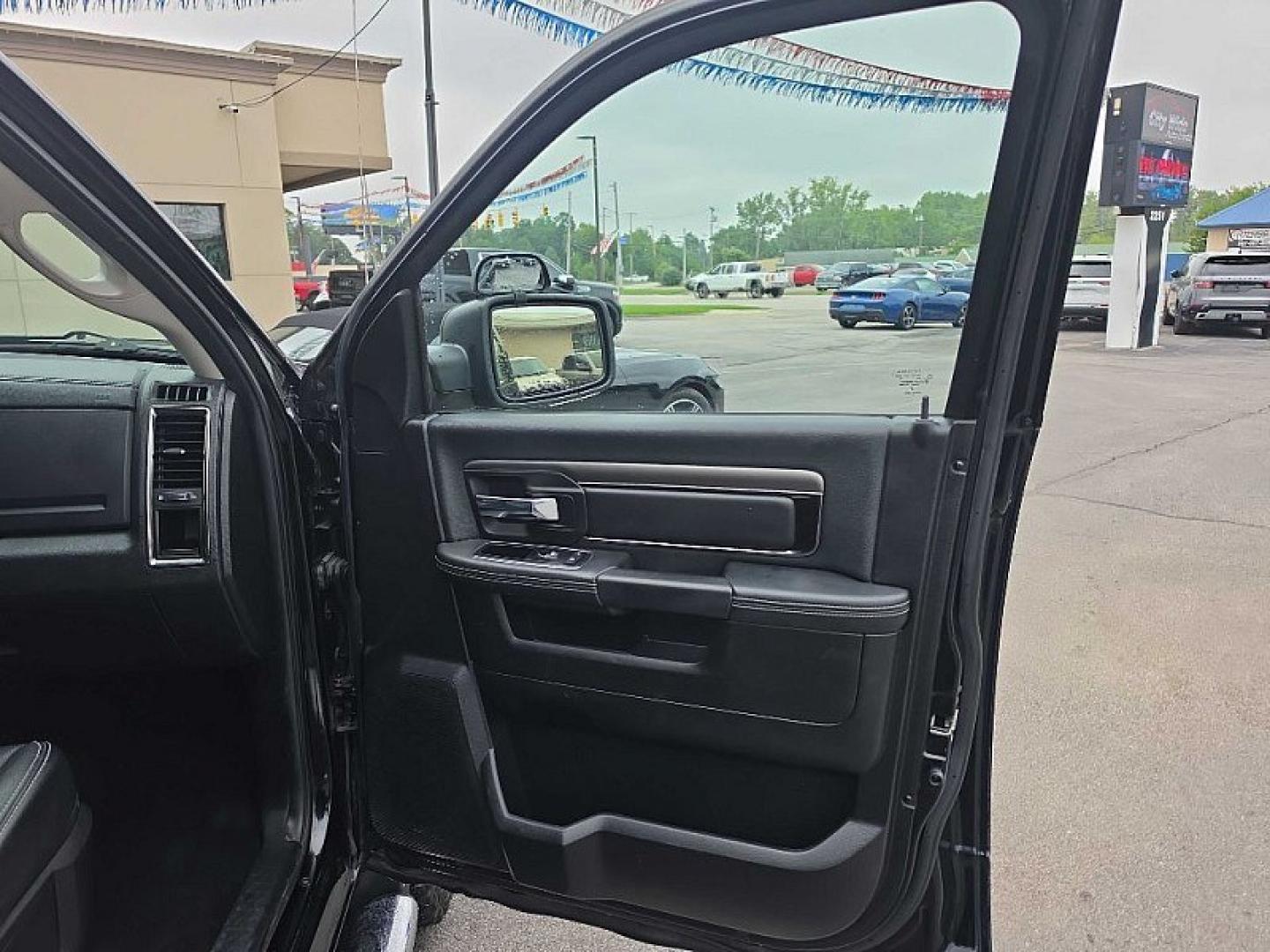 2014 BLACK /BLACK RAM 1500 Sport Crew Cab SWB 4WD (1C6RR7MT2ES) with an 5.7L V8 OHV 16V engine, 6-Speed Automatic transmission, located at 3304 Woodville Road, Northwood, OH, 43619, (419) 210-8019, 41.612694, -83.480743- Photo#15
