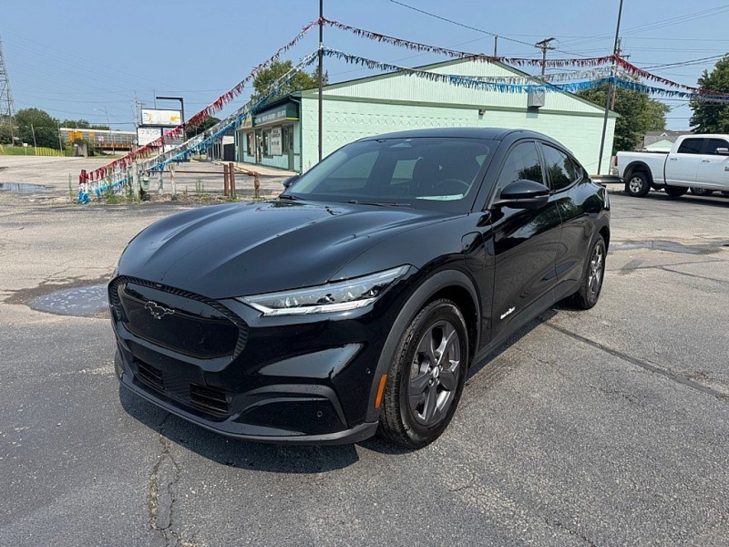 2023 BLACK /BLACK Ford Mustang Mach-E Select (3FMTK1RM1PM) with an ELECTRIC engine, 1A transmission, located at 3304 Woodville Road, Northwood, OH, 43619, (419) 210-8019, 41.612694, -83.480743 - Your #1 Destination for Auto Loans and mdash;No Matter Your Credit!At our dealership, we believe everyone deserves the opportunity to drive their dream car and mdash;whether you have good credit, bad credit, or no credit at all. With a wide selection of hundreds of cars, trucks, and SUVs, you'll fin- Photo#0