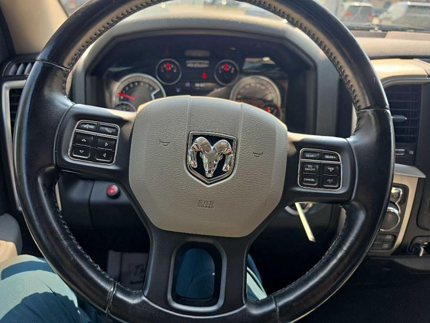 2017 GRAY /GRAY RAM 1500 SLT Quad Cab 4WD (1C6RR7GT7HS) with an 5.7L V8 OHV 16V engine, 8A transmission, located at 3304 Woodville Road, Northwood, OH, 43619, (419) 210-8019, 41.612694, -83.480743- Photo#19